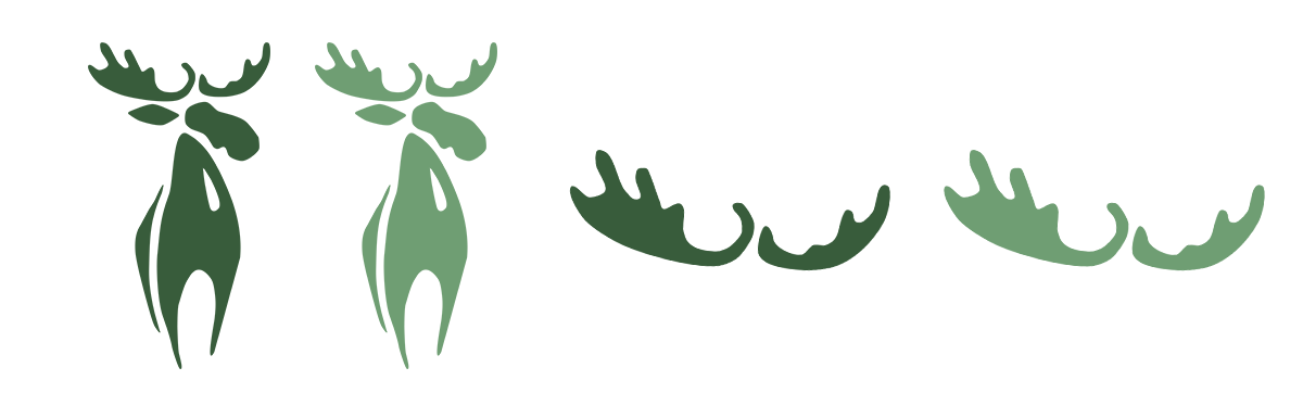 Platsvarumärkets friliggande symboler.